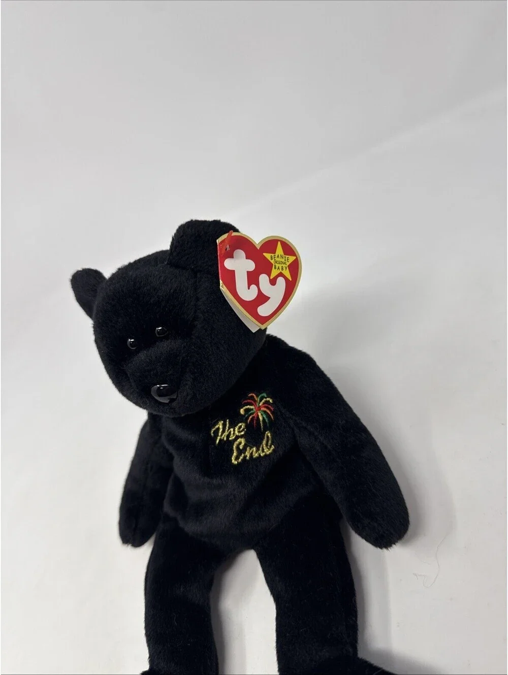 Ty Beanie Baby The End Bear 1999